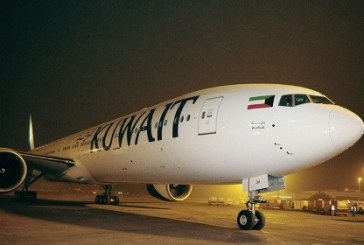 الخطوط الكويتية تتسلم طائرتها الخامسة (وربة) من طراز (بوينج 777)