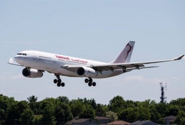 الخطوط الجوية التونسية تسجل 10.8 % نمو فى عدد المسافرين فبراير الماضى