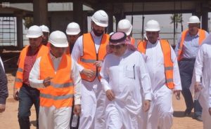 وزير النقل يتفقد مطار الجوف ومشروع تطوير مطار عرعر