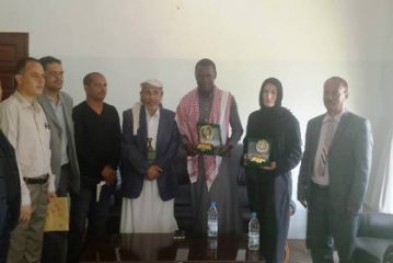 يوميات حرب اليمن :السلطة المحلية تستقبل المنسق الجديد