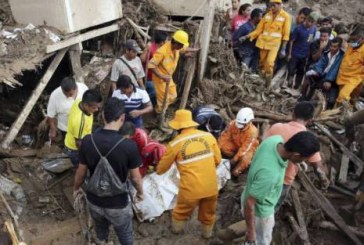 254 قتيلاً ارتفاع حصيلة انزلاق التربة في كولومبيا