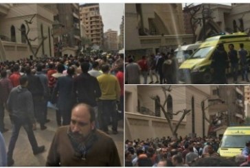 بالفيديو ارتفاع عدد قتلى ومصابى حادث انفجار كنيسة مارجرجس بمدينة طنطا