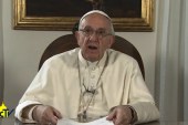 بالفيديو - بابا الفاتيكان : سعيد بزيارة مصر التي قدمت الملجأ للعائلة المقدسة 