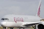 طائرة قطرية تنتظر الاقلاع من بغداد منذ 4 أيام 