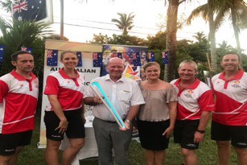 Commonwealth Games Queen's Baton Relay in Seychelles