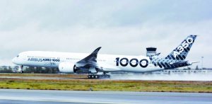 إيرباص:اكتمال اختبارات الضجيج على طائرة A350-1000 فى مورون جنوب اسبانيا