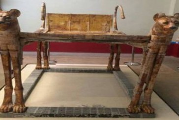 بدء أعمال نقل السرير الجنائزي للملك توت عنخ آمون للمتحف المصرى الكبير
