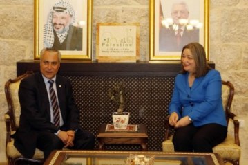 وزير سياحة فلسطين تؤكد على أهمية سياحة الفروسية