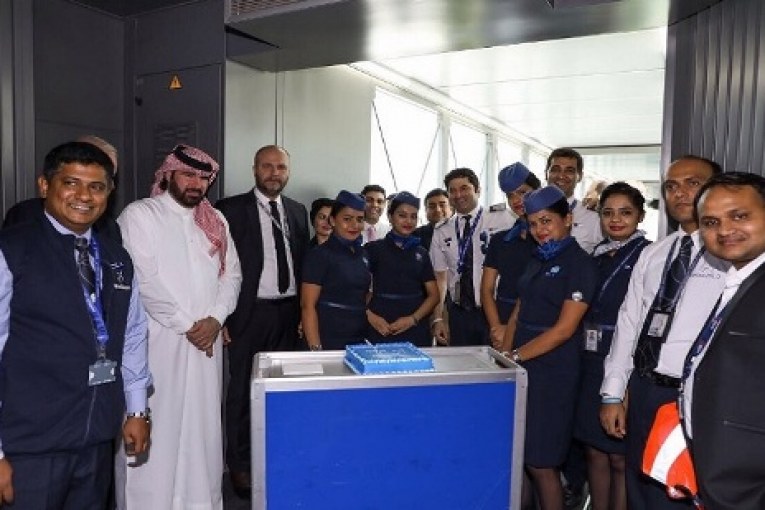 شركة طيران "انديجو" الهندية تدشن رحلتها الاولى بمطار حمد الدولى