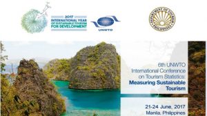 The Philippines will host the 6th UNWTO Conference on Tourism Statistics