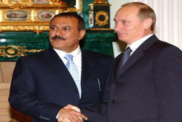 عبدالله صالح يهنئ بوتين بالعيد الـ72 ليوم النصر الروسى ويحرضه تجاه دول التحالف لانقاذ اليمن من العدوان