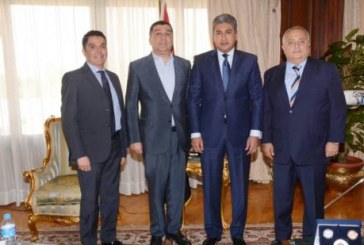 وزير الطيران المصرى يستقبل رئيس شركة طيران الشرق الأوسط اللبنانية
