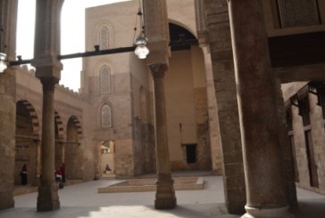 مجموعة السلطان قلاوون مسجد ومدرسة وقبة وبيمارستان بشارع المعز