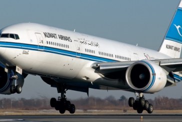 طائرة للخطوط الكويتية تتعرض لحادث بسبب وصلة السحب