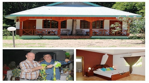 Opening night of Le Bamboo Guest House on La Digue