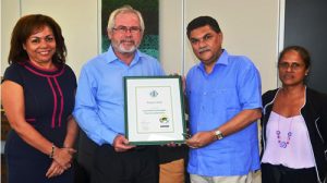Another certified green hotel for Praslin: Acajou Beach Resort obtains Seychelles Sustainable Tourism Label
