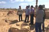 وزير الآثار يتفقد موقع زاوية أم الرًخًم بمدينة مرسي مطروح