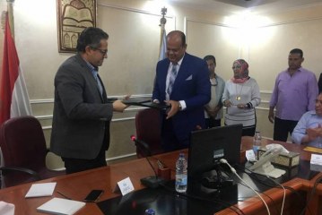 وزير الاثار يوقع بررتوكول تعاون مع محافظ مطروح