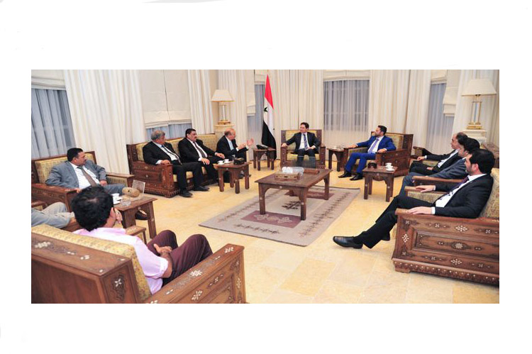 وزير سياحة سوريا يبحث مع وفد اللجنة الاغترابية بالكويت فرص الاستثمار السياحي