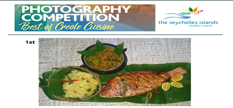 Jose Uranie wins Paris trip for capturing the ‘Best of Creole Cuisine’ in the Seychelles Tourism Board’s Facebook photo contest