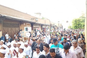 شارع المعز يشهد المليونية الثالثة خلال فعاليات مهرجان سماع الدولى