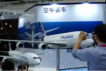 ايرباص : الصين تحتاج 60-100 طائرة ايه380 خلال 5 أعوام