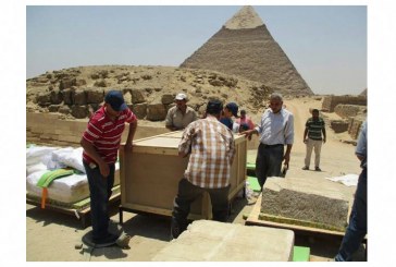 اللجنة الفرعية للمتحف المصري الكبير نقل القطع الأثرية كبيرة الحجم من متحف التحرير
