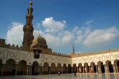 أعمال ترميم جامع الأزهر الشريف في محاضرة بمكتبة الإسكندرية  للدكتور صالح لمعي