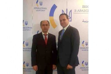 الدميرى يلتقى بسفير أوكرانيا لبحث سبل تنشيط حركة السياحة مع مصر