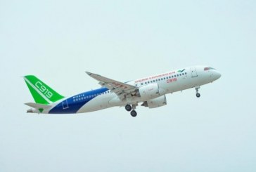 شركة طيران ركاب صينية تطلق رحلتها التجريبية الثانية