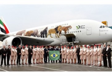 طيران الإمارات تحتفل بعامها ال 10 في خدمة البرازيل
