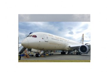 الإتحاد للطيران تتسلم الطائرة الرابعة من بوينج 9-787
