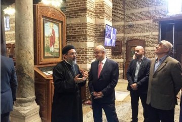سياحة مصر :وزير السياحة يتفقد بعض الكنائس الاثرية ضمن مسار العائلة المقدسة بمصر القديمة ويقرر تطويرها لاستقبال السياح 