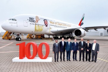 طيران الإمارات تضم الطائرة ال 100 من A380 الى أسطولها