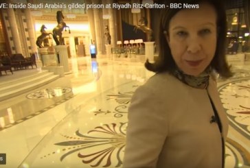 بالفيديو .. السعودية تسمح لصحفية بـ بي بي سي بزيارة المتهمين في قضايا فساد بأضخم فنادق الرياض