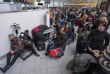 آلاف المسافرون عالقون في مطار أتلانتا بالولايات المتحدة بسبب انقطاع الكهرباء