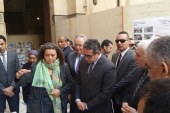 وزير الاثار يتفقد أعمال ترميم قبة الإمام الشافعي و منطقة حوش الباشا