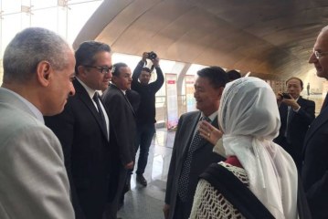  المتحف القومي للحضارة المصرية يستقبل وفد من مقاطعة جيان سو الصينية