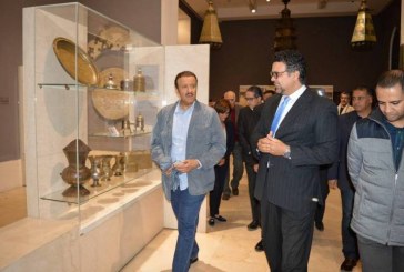 سلطان بن سلمان يزور متحف الفن الاسلامى و شارع المعز بالقاهرة التاريخية
