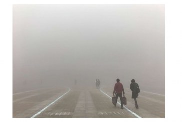 محاصرة 15 ألف مسافر في مطار بتشنغدو الصينى بسبب الضباب
