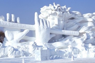 انطلاق مهرجان هاربين الدولي للثلوج والجليد