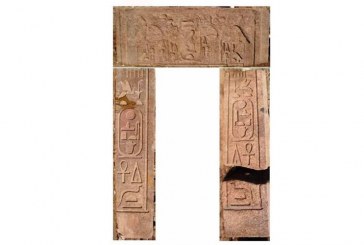 المتحف المصري الكبير يستقبل بوابة الملك أمنمحات الأول