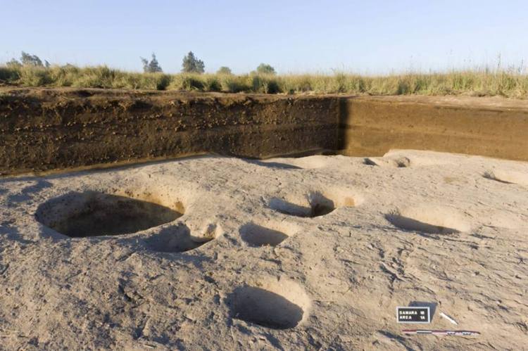 الكشف عن أحد أقدم قرية تعود إلي العصر الحجري الحديث في منطقة الدلتا