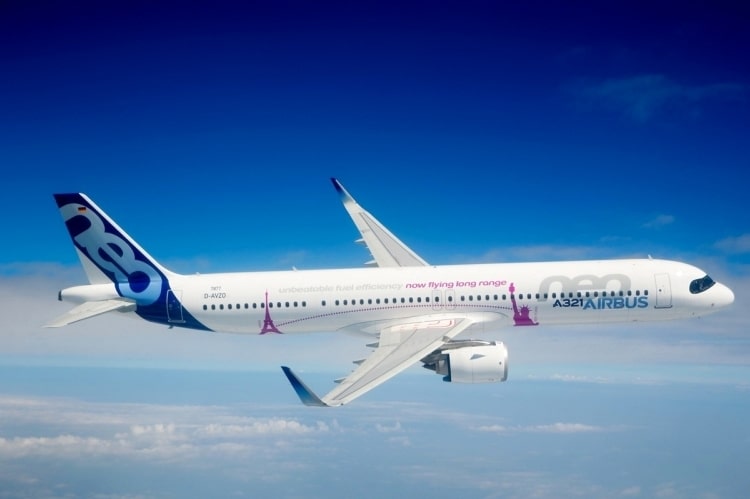 إيرباص A321neo تتأهب لتشغيل رحلات بعيدة المدى