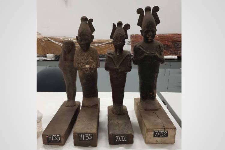 المتحف المصرى الكبير يستقبل 614 قطعة أثرية من متحف التحرير
