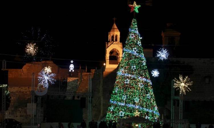 سياحة بيت لحم تواصل الاستعدادات لإضاءة شجرة الميلاد
