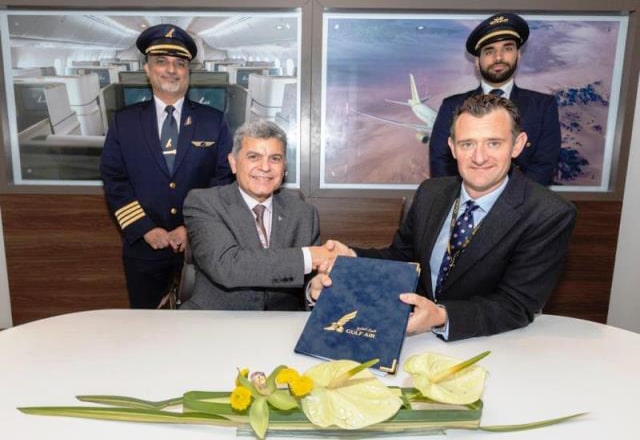 ETIHAD AVIATION TRAINING AND GULF AIR SIGN CONTRACT FOR SIMULATOR TRAINING