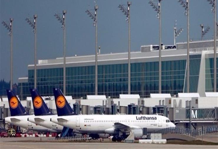 إلغاء عشرات الرحلات الجوية بمطارى ميونيخ وفرانكفورت بسبب الأحوال الجوية