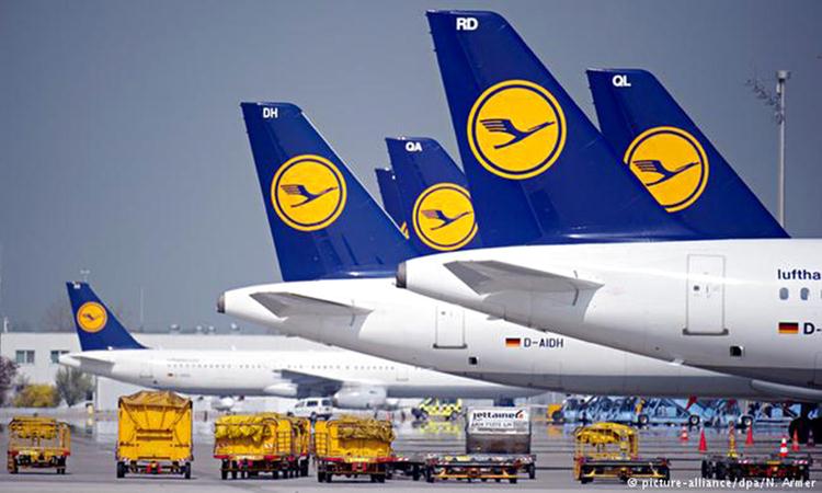 بسبب جائحة كورونا: 1.1 مليار دولار خسائر مجموعة لوفتهانزا الألمانية للطيران