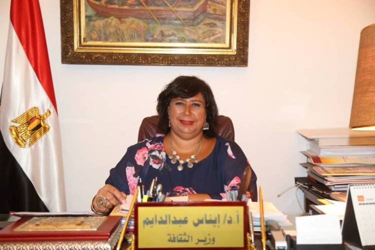 وزيرة الثقافة تتفقد مبنى دار الكتب تمهيداً لافتتاحه بعد التطوير